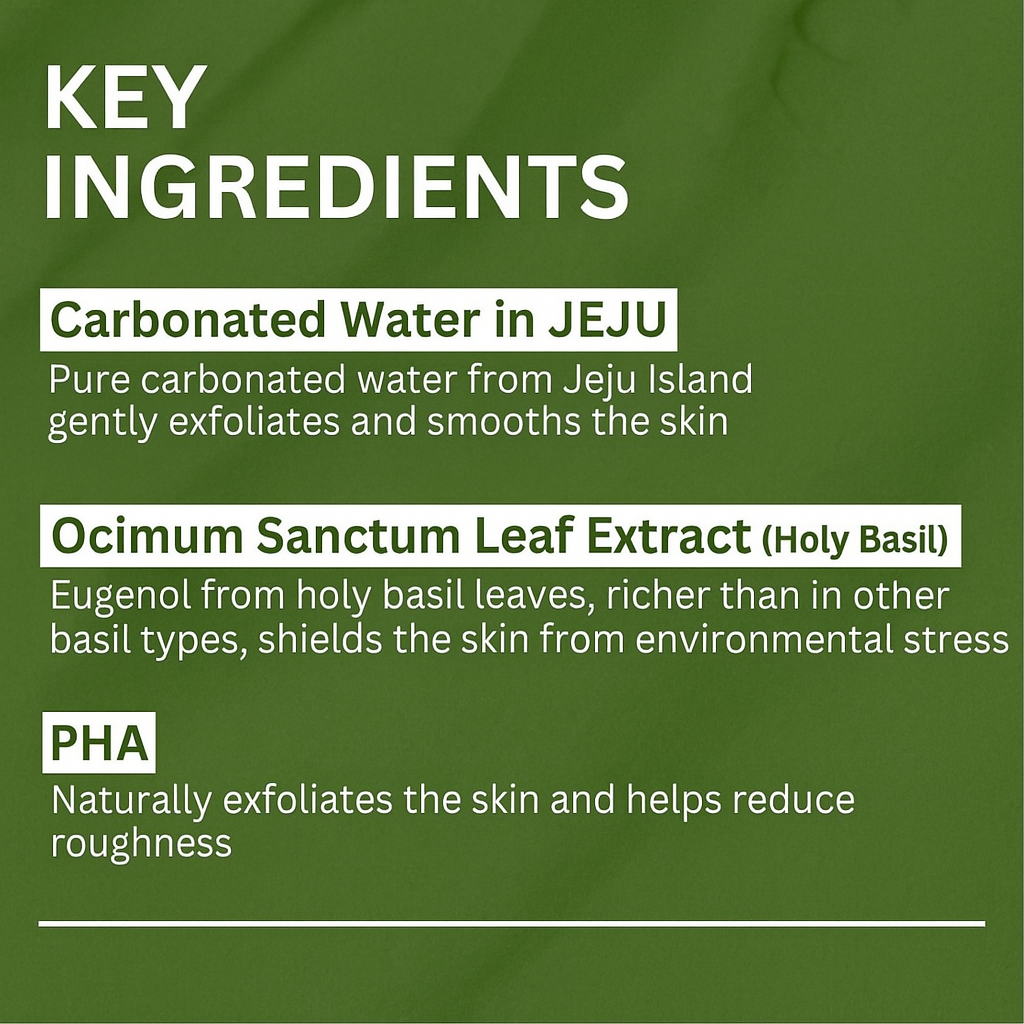 Tintedlooks™ Bubble Holy Basil Deep Mask