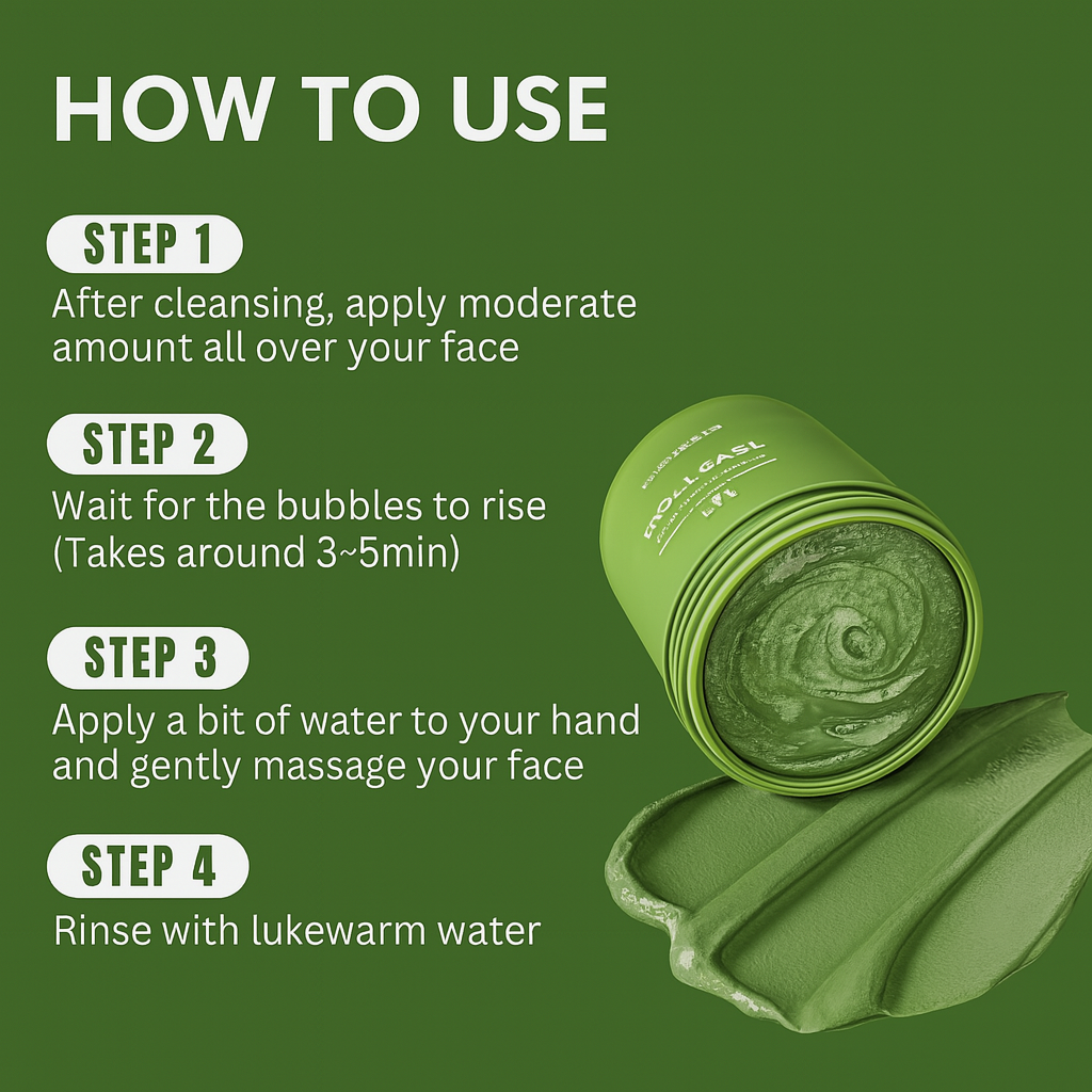 Tintedlooks™ Bubble Holy Basil Deep Mask