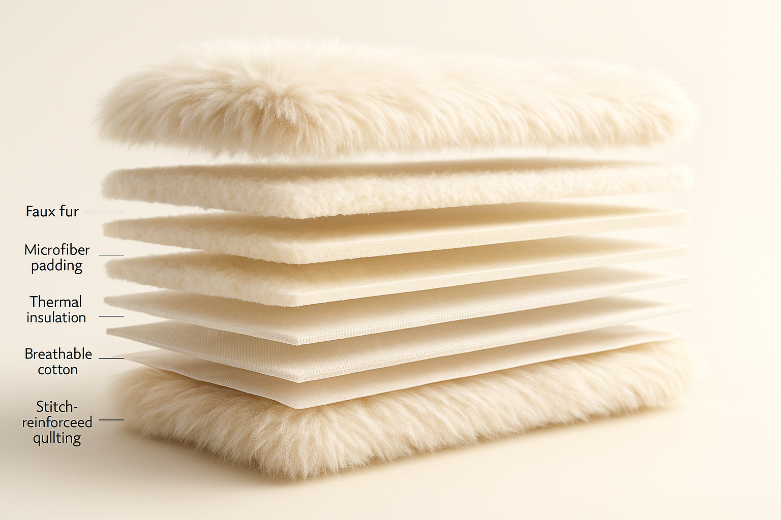 Close-up of performance fabric