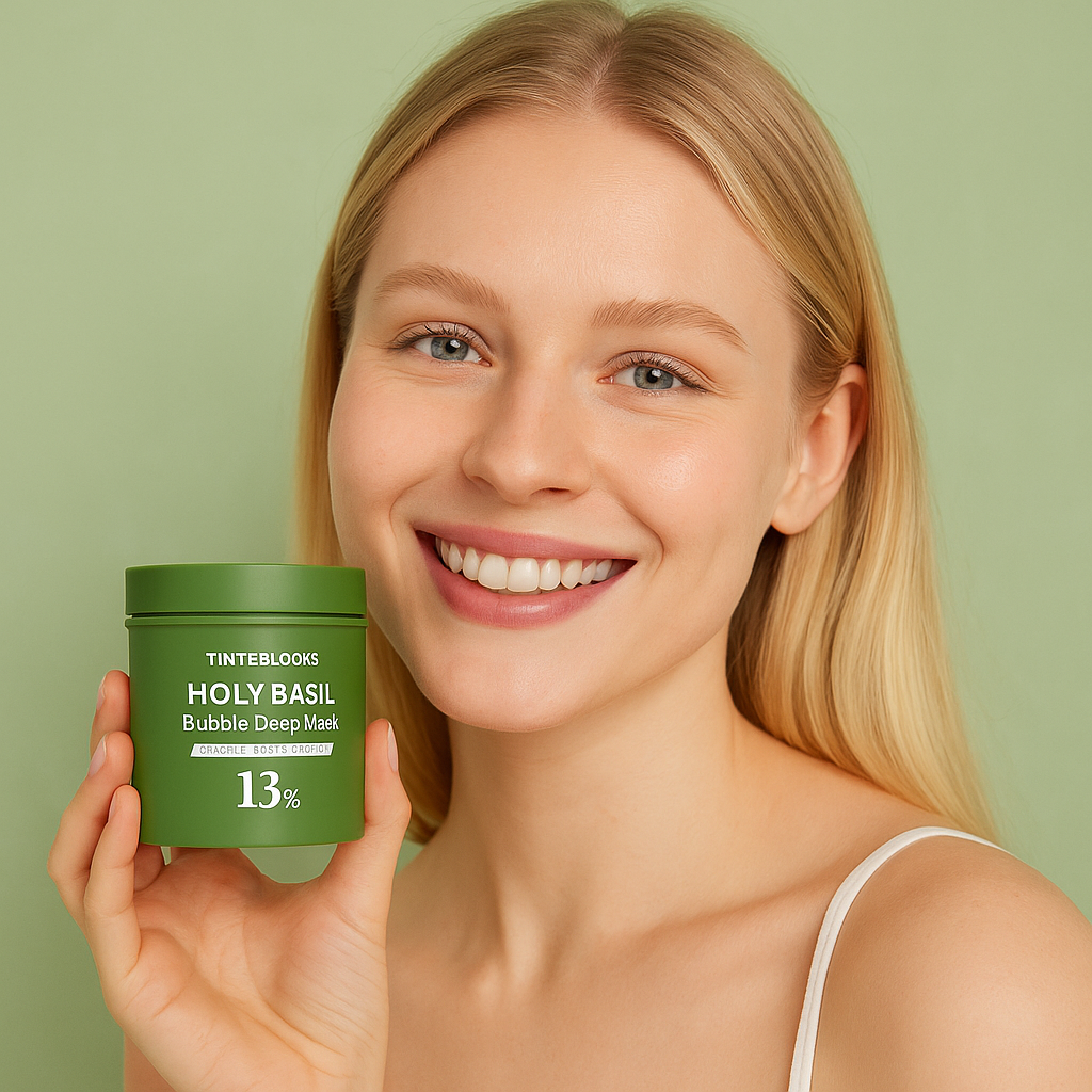 Tintedlooks™ Bubble Holy Basil Deep Mask