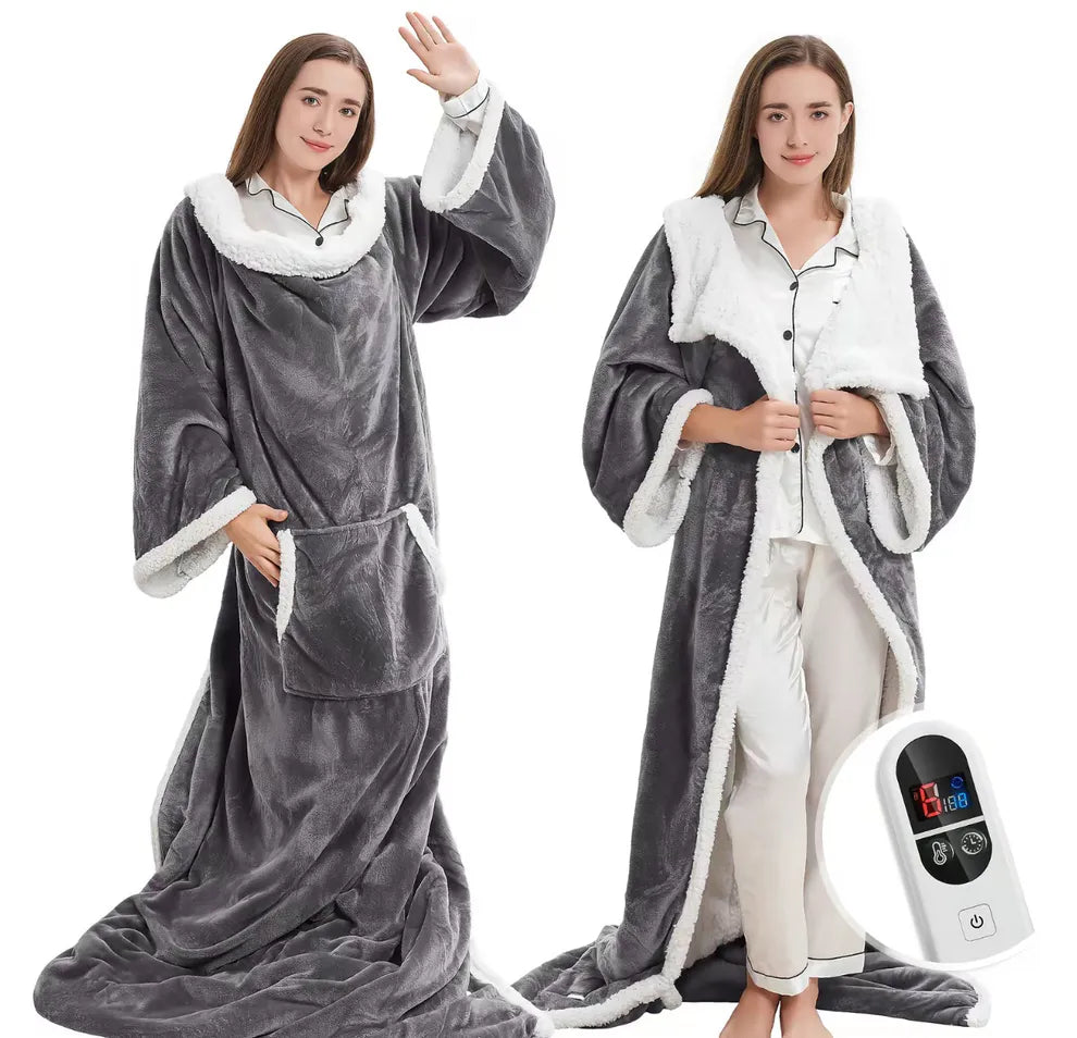 TintedLooks™  One Size Wearable Heated Blanket